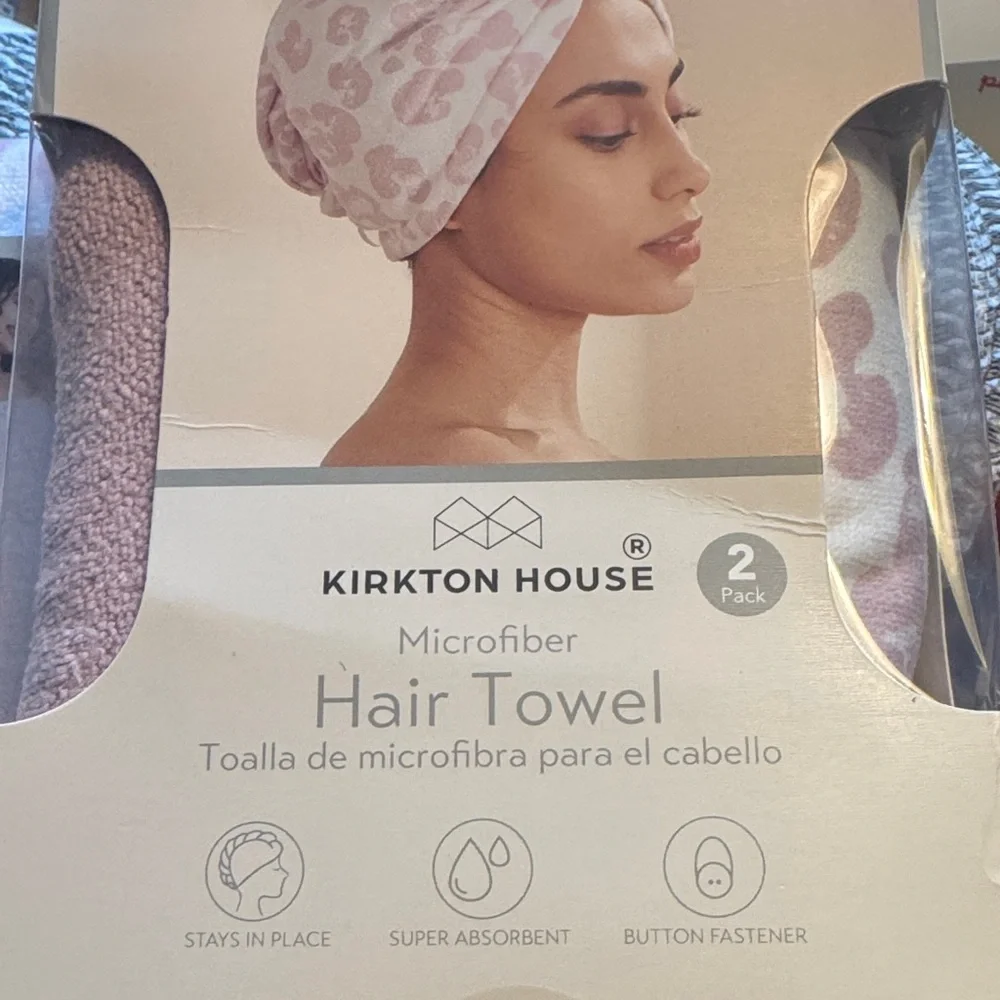 Kirkton House bundle Microfiber Hair  & Towel Wrap